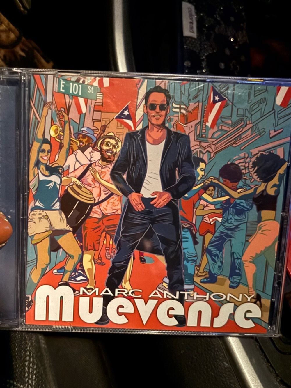 Marc Anthony - Muevense Colorful Illustrated Cover Brand new CD.